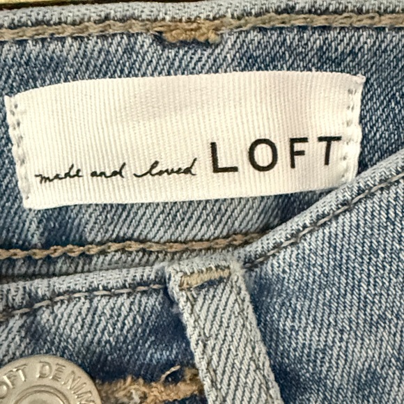 LOFT Slim Flare Jeans Size 24 VGUC - Picture 2 of 7